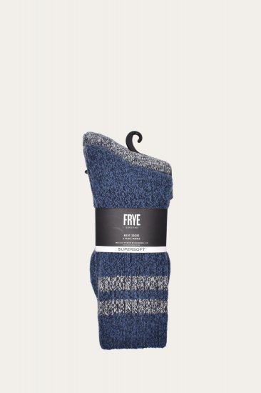 Frye Super Soft Boot Sock 2 Pack - Navy - Super Soft Boot Sock 2 Pack - Navy - Click Image to Close