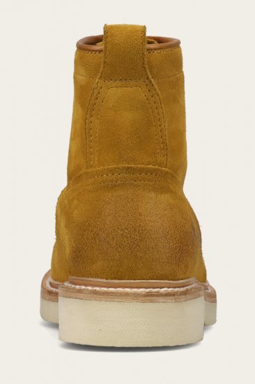 Frye Hudson Workboot Wedge - Golden-rod - Click Image to Close