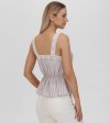 Frye Lace Trim Square Neck Tank - Lace Trim Square Neck Tank