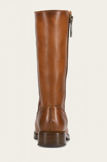 Frye Madison Heavy Zip Tall - Bark - Click Image to Close