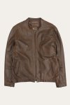 Frye Contemporary Racer Leather Jacket - Contemporary Racer Leather Jacket