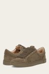 Frye Ivy Court Low Lace Sneaker - Moss