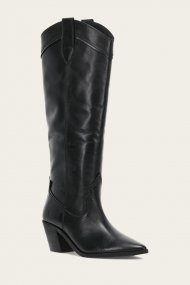 Frye Sara Western Tall - Black