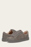 Frye Ivy Court Low Lace Sneaker - Steel