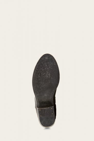 Frye Carson Piping Tall - Antiqued-black - Click Image to Close