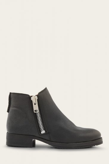Frye Madison Moto Shootie - Black - Click Image to Close