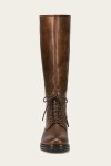 Frye Melissa Lug Back Zip - Amber