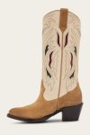 Frye Shelby Deco Stitch - White-multi