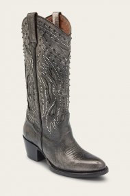 Frye Shelby Studded - Dark-pewter
