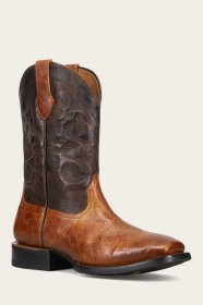 Frye Hauser Deco Stitch - Saddle-dark-brown