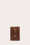 Frye Logan Money Clip Card Case - Cognac