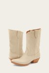 Frye Sacha Mid Pull On - Ivory