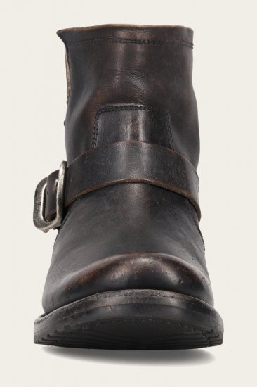 Frye Veronica Flex Bootie - Antique-black - Click Image to Close