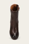 Frye Jean Short Inside Zip - Chocolate