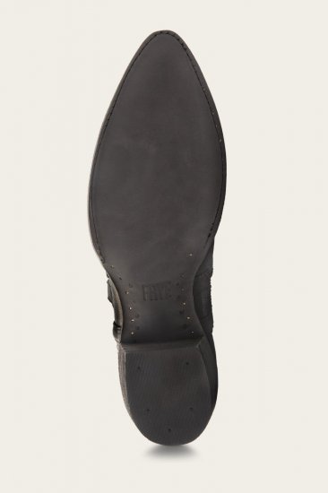 Frye Bruce Pull On - Black-lizard - Click Image to Close
