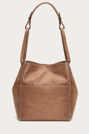 Frye Reed Hobo - Tan