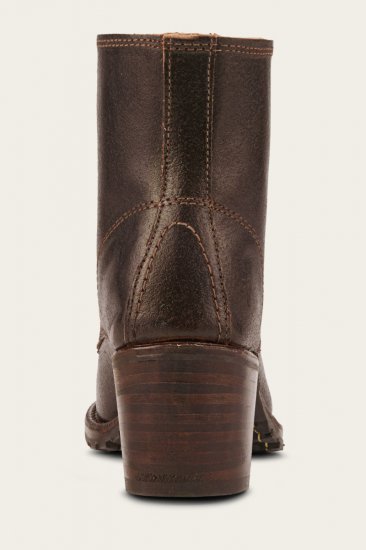 Frye Sabrina 6G Lace Up - 160Th - Brown - Click Image to Close