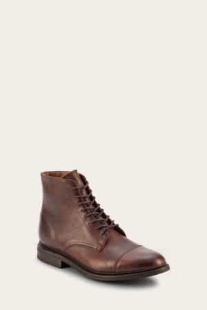 Frye Seth Cap Toe Lace Up - Brown
