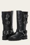 Frye Olivia Moto Mid - Black