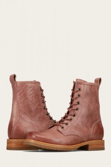 Frye Veronica Flex Combat - Woodrose - Click Image to Close