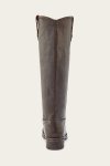 Frye Melissa Double Sole Button Lug Tall - Antiqued-black