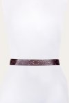 Frye 38mm Belt With Southwestern Embossing, Perf & Studs - 38mm Belt With Southwestern Embossing, Perf & Studs