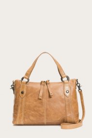 Frye Melissa Medium Crossbody - Beige