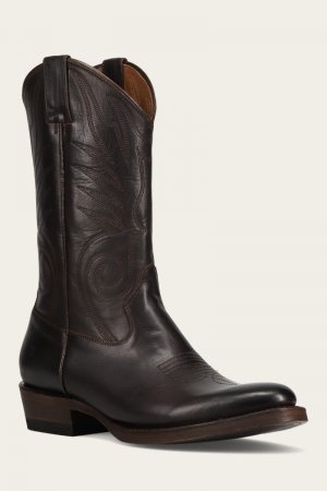 Frye Grady Vintage Stitch - Chocolate