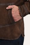 Frye Dark Brown Shacket - Frye Dark Brown Shacket