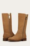 Frye Madison Heavy Zip Tall - Almond