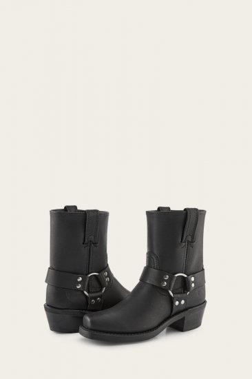 Frye Harness 8R Womens - Black - Click Image to Close