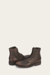 Frye Bowery Lace Up - Antiqued-black