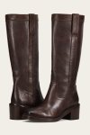 Frye Kate Pull On Wide Calf - Dark-brown