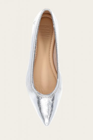 Frye Heather Ballet - Silver - Click Image to Close