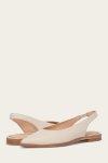 Frye Kenzie Slingback Flat - Ivory