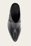 Frye Sara Western Mule - Black