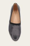 Frye Melanie Slip On - Pewter-mirror
