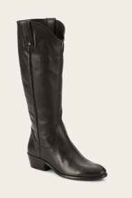 Frye Carson Pull On Wide Calf - Black