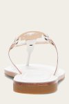 Frye Taylor Logo Sandal - White