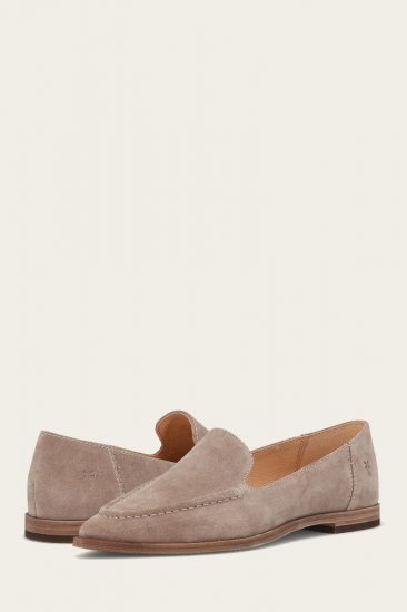 Frye Kenzie Moc Stitch - Taupe - Click Image to Close