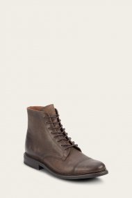 Frye Seth Cap Toe Lace Up - Graphite