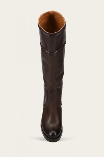 Frye Jean Tall Pull On - Chocolate - Click Image to Close