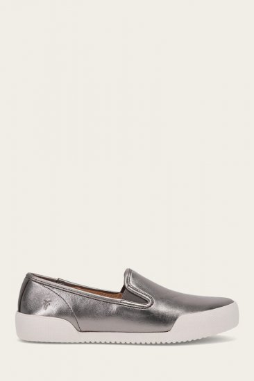 Frye Mia Slip On - Dark-pewter - Click Image to Close