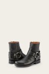 Frye Veronica Harness Short - Distressed-black