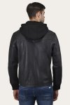 Frye Modern Racer Jacket With Hood - Modern Racer Jacket With Hood