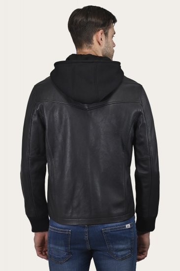 Frye Modern Racer Jacket With Hood - Modern Racer Jacket With Hood - Click Image to Close