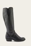 Frye Carson Piping Tall - Black