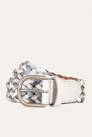 Frye 35MM Tonal Woven Leather Belt - 35MM Tonal Woven Leather Belt