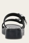 Frye Maya Buckle Sandal - Black