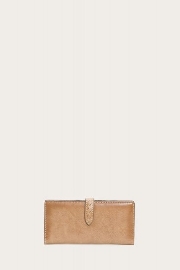 Frye Reed Slim Wallet - Tan - Click Image to Close